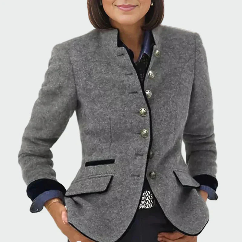 Elegante kurze Jacke mit Taschen
