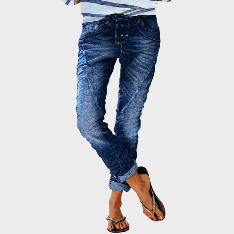 Florenz - Erweiterte Jeans aus Denim