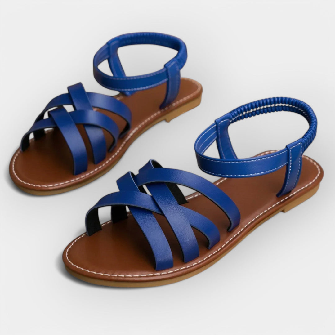Handgefertigte Sandalen mit verstellbaren Riemen
