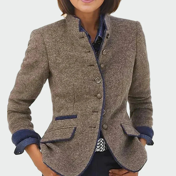 Elegante kurze Jacke mit Taschen