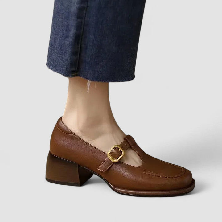 Kyrahnae | Orthopädische T-Riemchen Mary Jane Schuhe