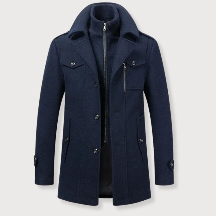 TOMMY SHELBY | Zweiteiliger Mantel für Herbst und Winter