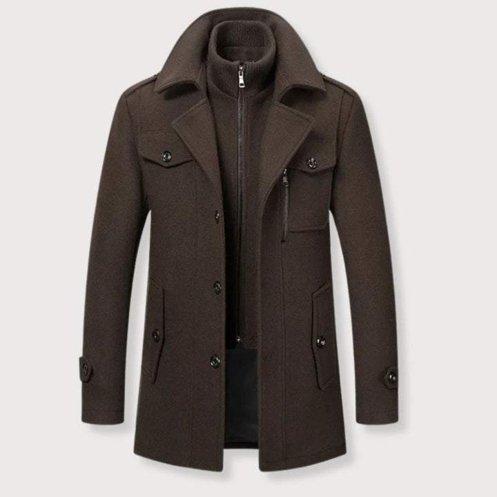 TOMMY SHELBY | Zweiteiliger Mantel für Herbst und Winter