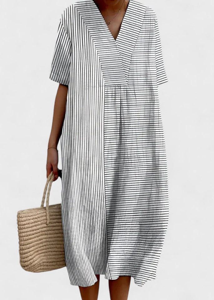 MALENE | Gemustertes Sommerkleid