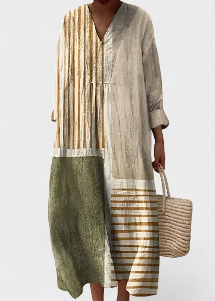 MALENE | Gemustertes Sommerkleid