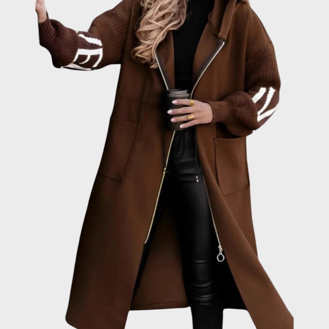 Lea™ | Elegante Jacke mit Kapuze