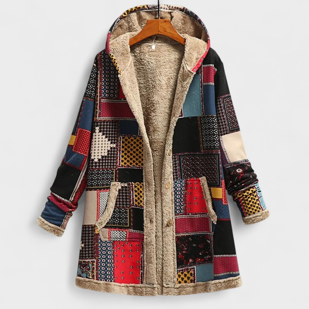 Helga | Warme Jacke mit Fleece-Futter