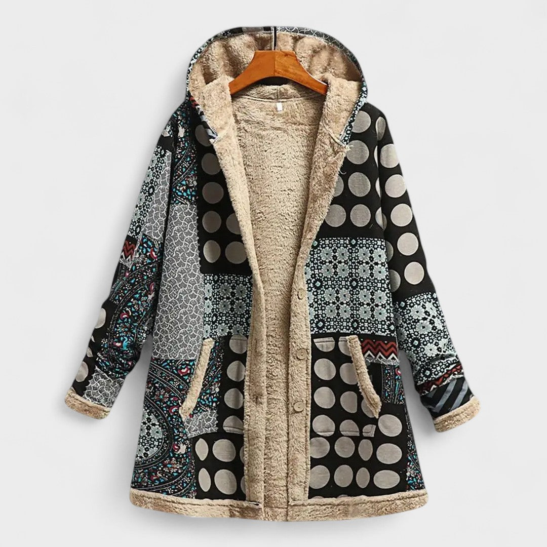 Helga | Warme Jacke mit Fleece-Futter