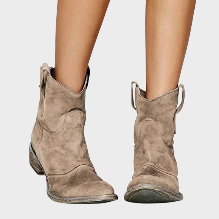 Paulina | Vintage Western Ankle Stiefel