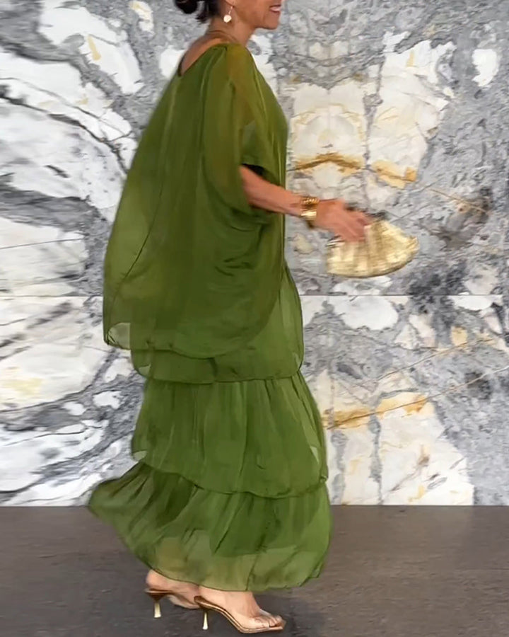 Serene | Künstlerischer Stil Lockeres Kleid