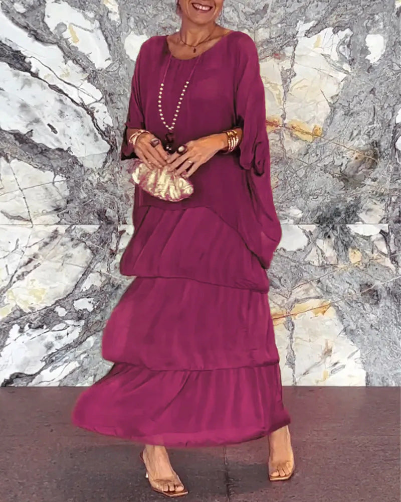 Serene | Künstlerischer Stil Lockeres Kleid