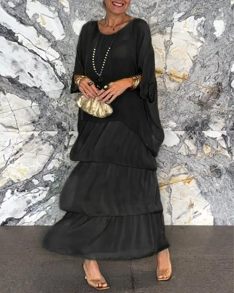 Serene | Künstlerischer Stil Lockeres Kleid