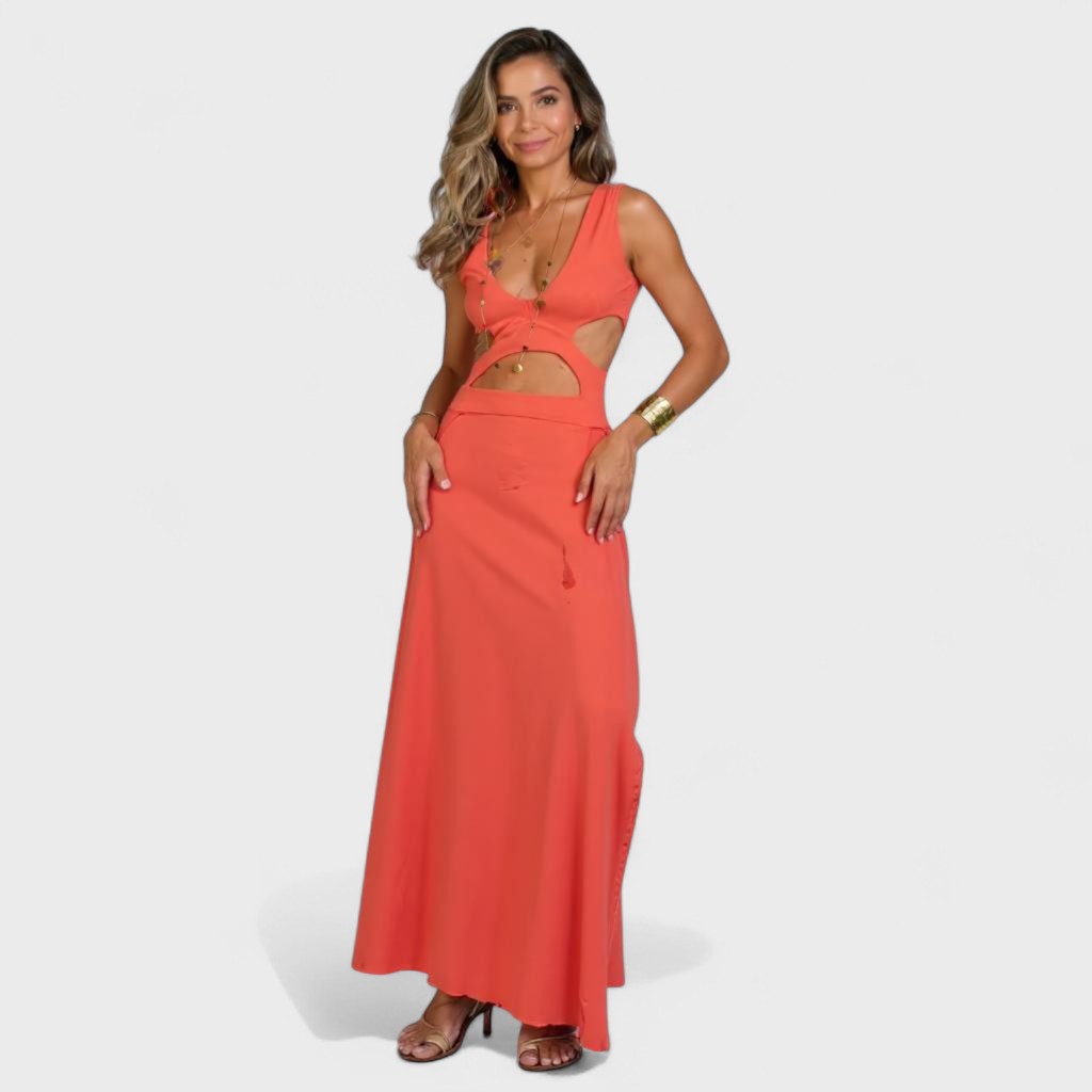 IBIZA | Kleid mit Batikmuster