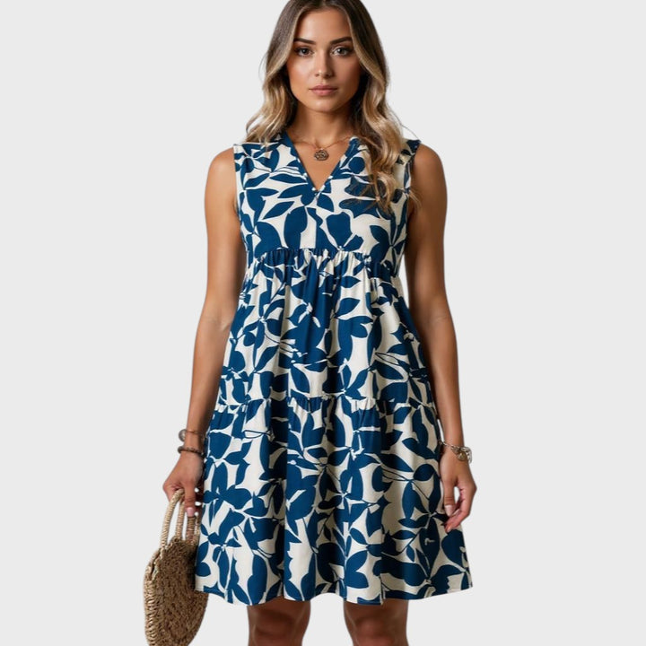Tasha | Blühendes fließendes Kleid