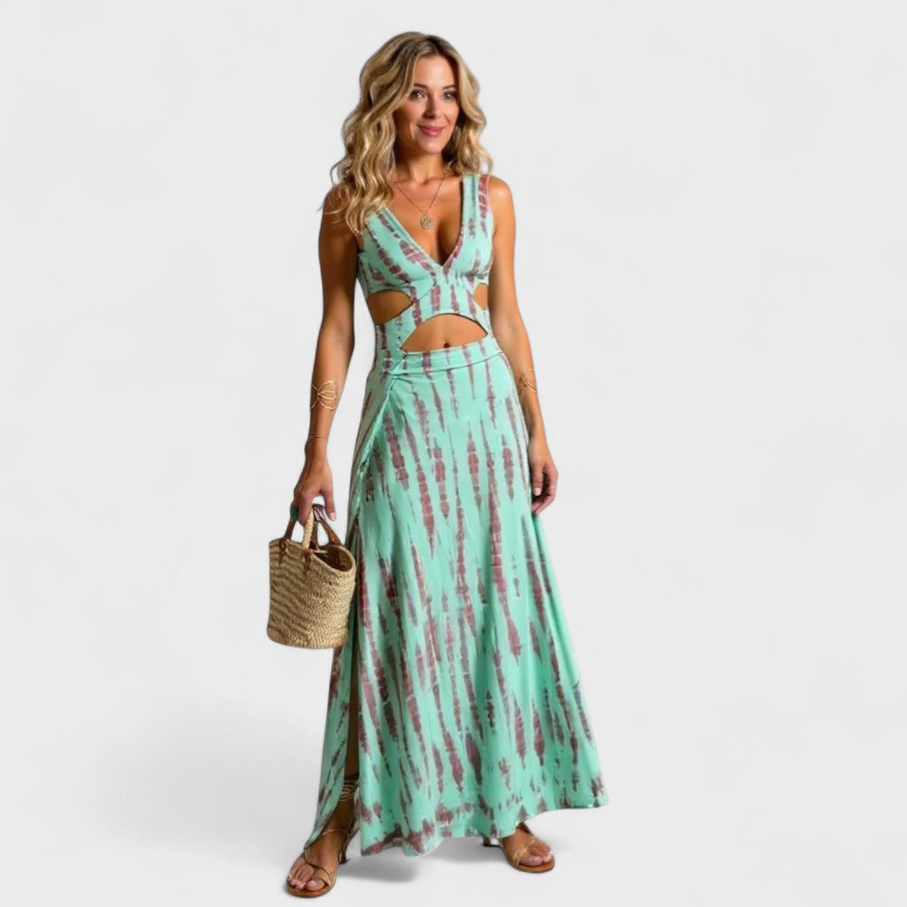 IBIZA | Kleid mit Batikmuster