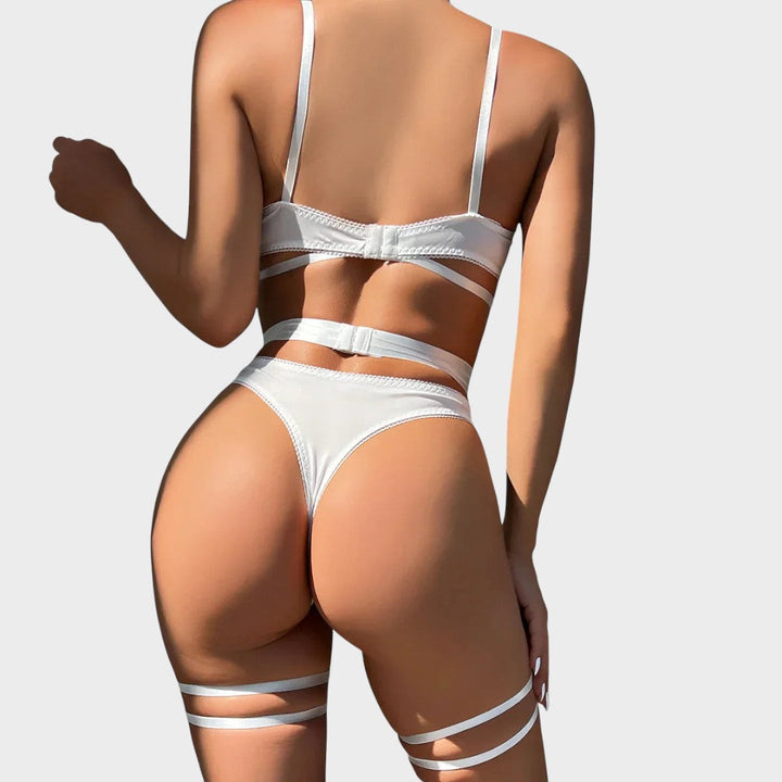 Adriana | 3-teiliges französisches Dessous-Set
