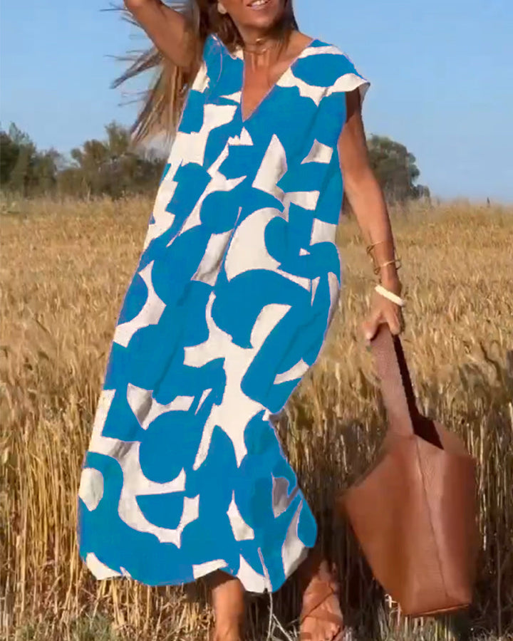Amara™ | Maxikleid mit Print