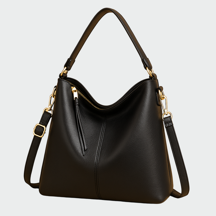 Temporäre Leder Hobo-Tasche