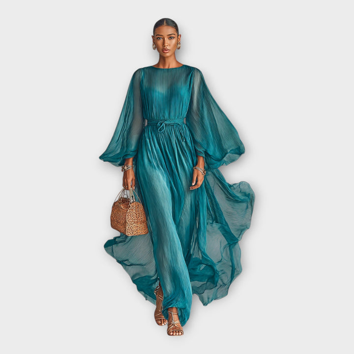 Luftige Kleid mit eleganter und zeitloser Ästhetik