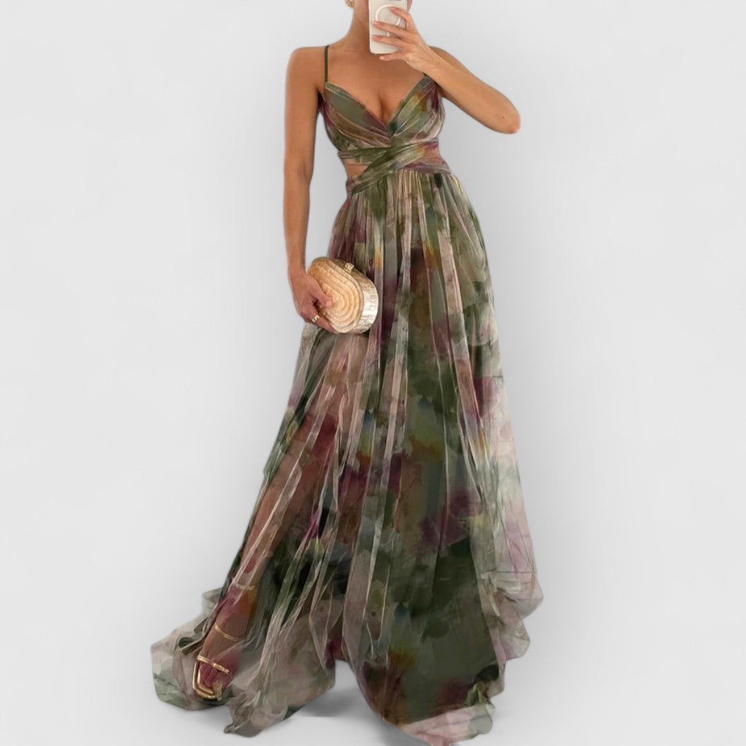 verity | Maxi Kleid mit Blumenmuster