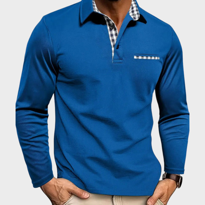 Noah | Langärmeliges Poloshirt