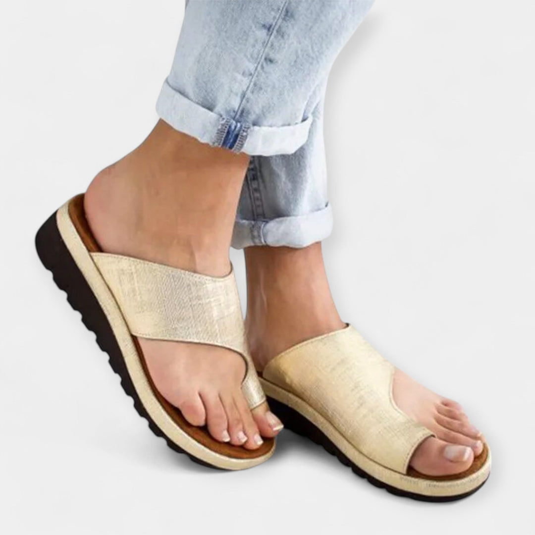 Ledersandalen für Komfort und Stil
