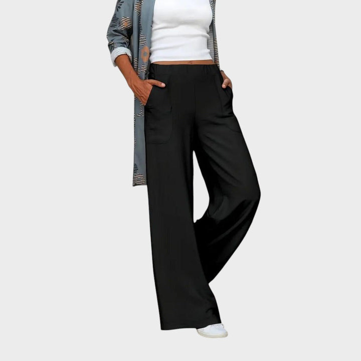 Yola™ - Lange, lässige Hosen mit hoher Taille für Frauen