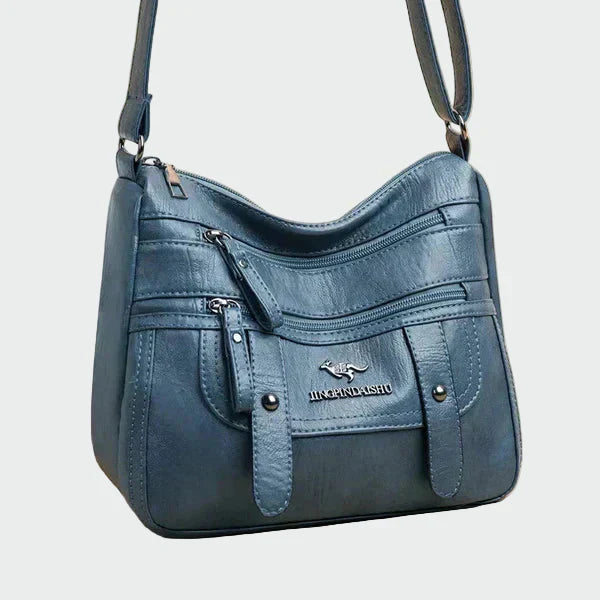 Elegante Kosmetiktasche aus Leder