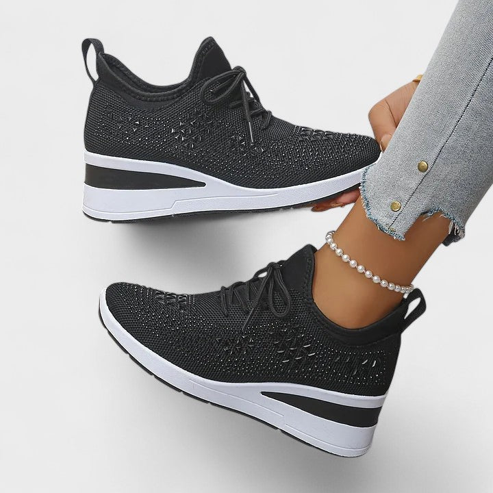 Růžena | Orthopädische Sneakers mit Steinen