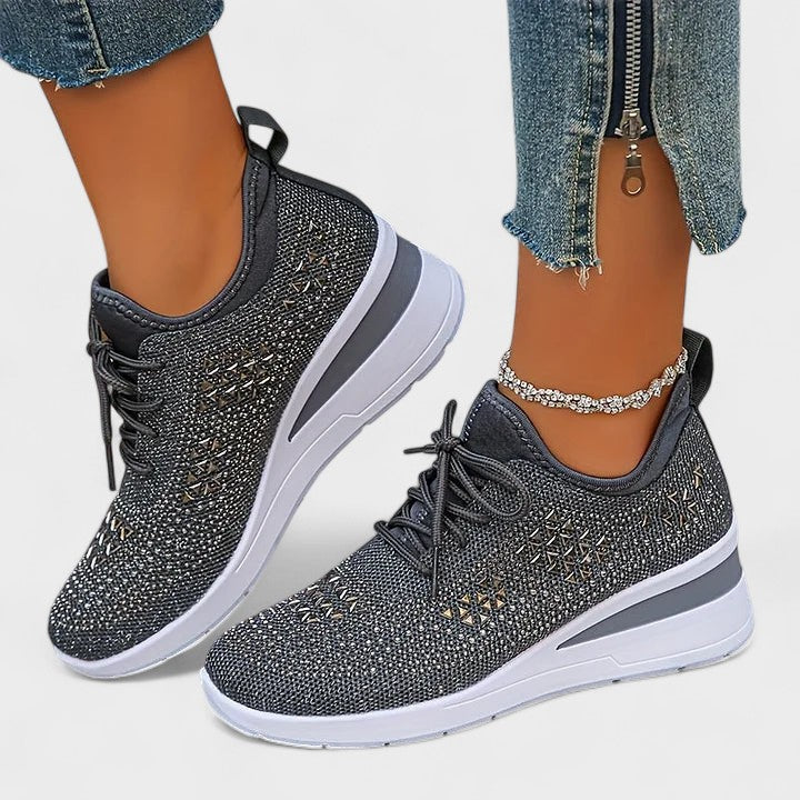 Růžena | Orthopädische Sneakers mit Steinen