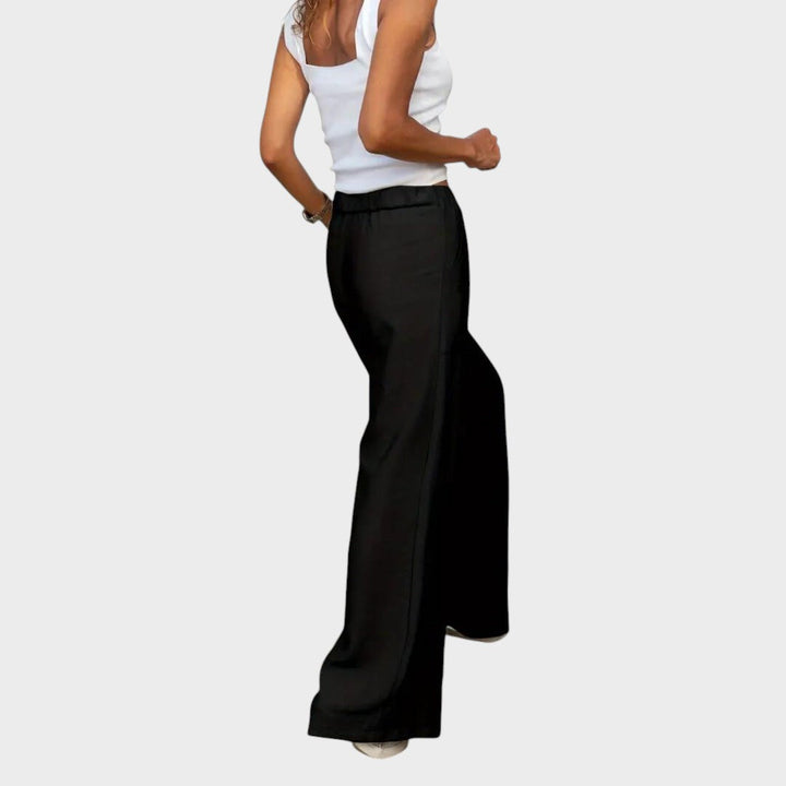Yola™ - Lange, lässige Hosen mit hoher Taille für Frauen