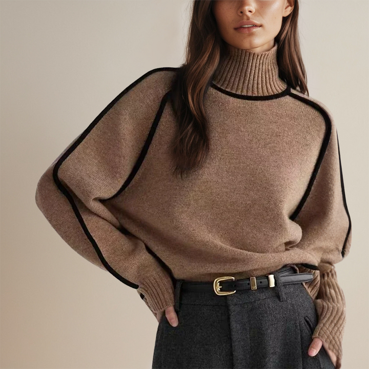 Lara | Damen Rollkragenpullover