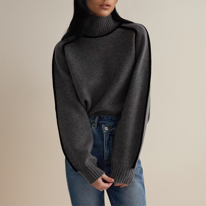 Lara | Damen Rollkragenpullover
