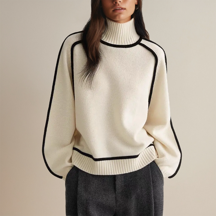 Lara | Damen Rollkragenpullover