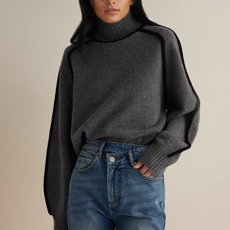 Lara | Damen Rollkragenpullover