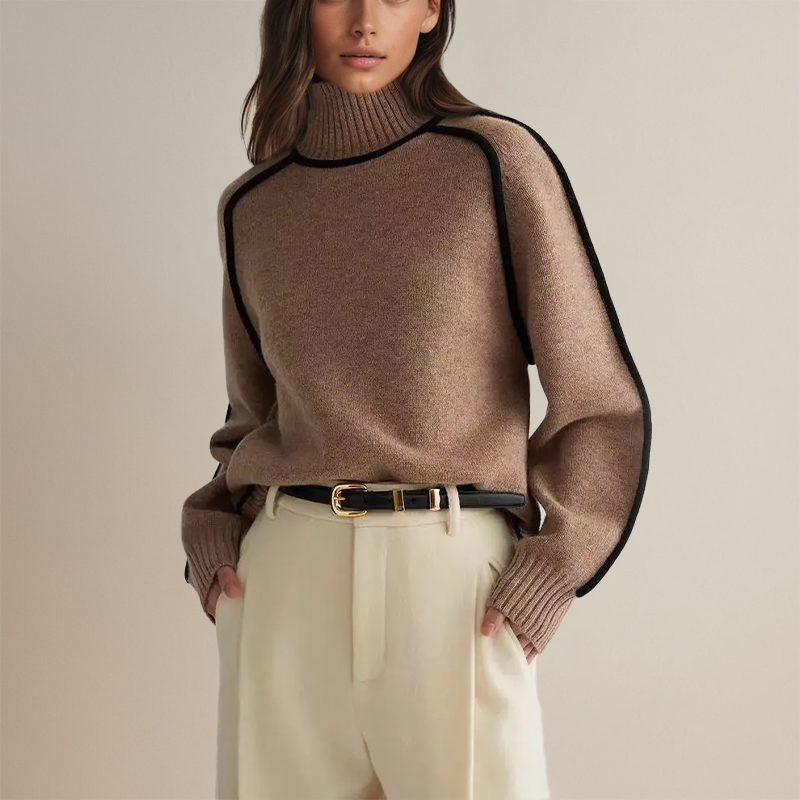 Lara | Damen Rollkragenpullover