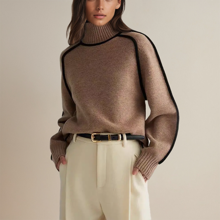Lara | Damen Rollkragenpullover