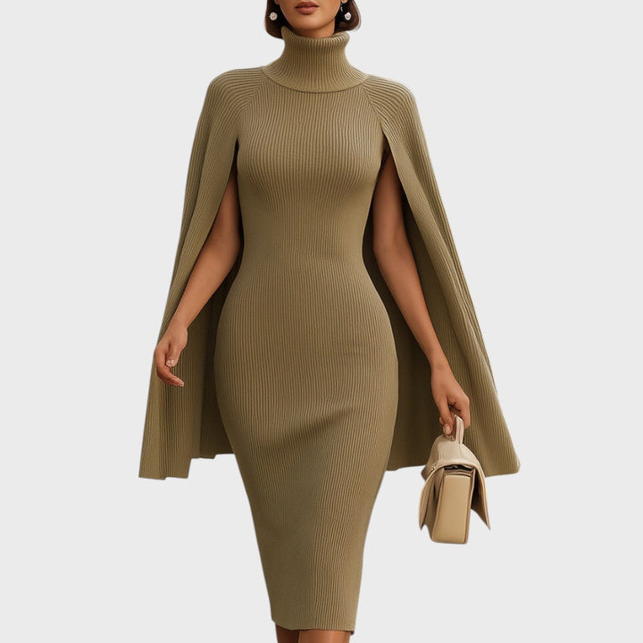 Denisa | Gerippter Strickkleid