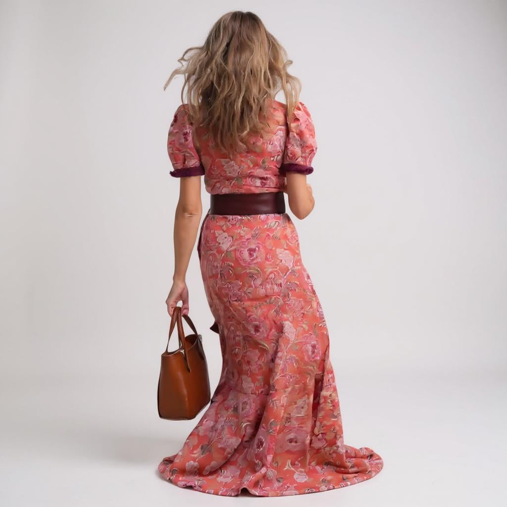 PAMELA™ | Elegante rosa Kleider