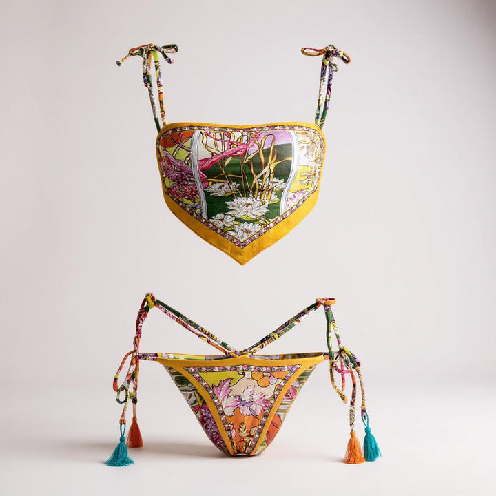 JULIA | Bikiniset mit Blumenmuster