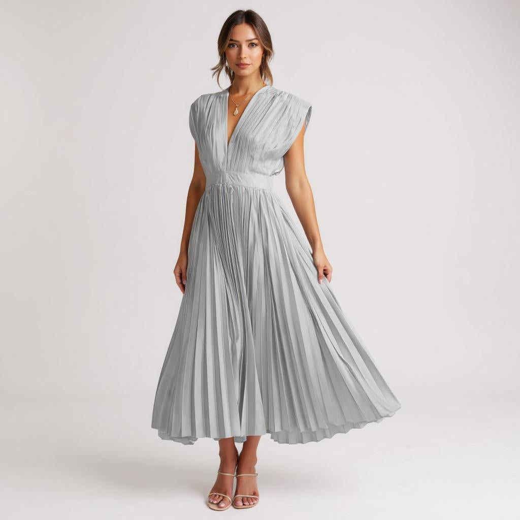 CECILIA | Kleid mit V-Ausschnitt