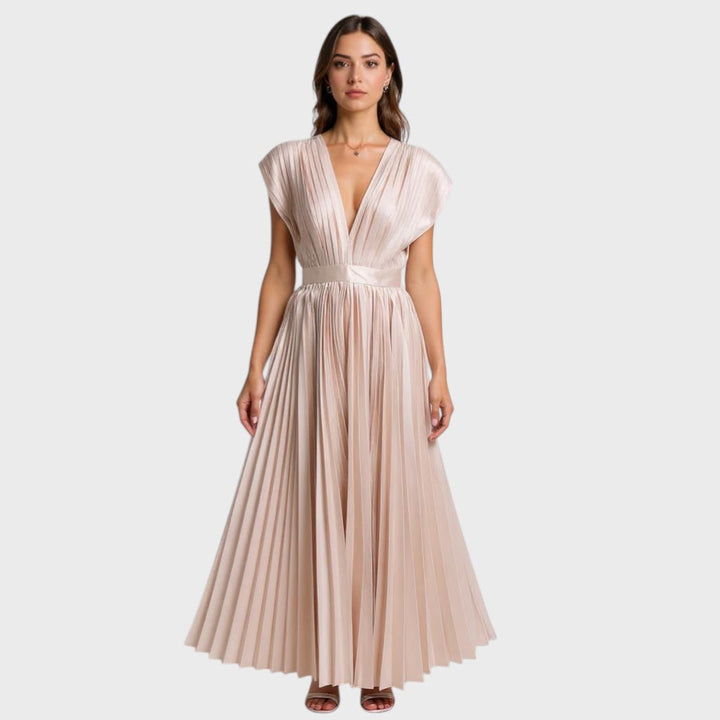 CECILIA | Kleid mit V-Ausschnitt