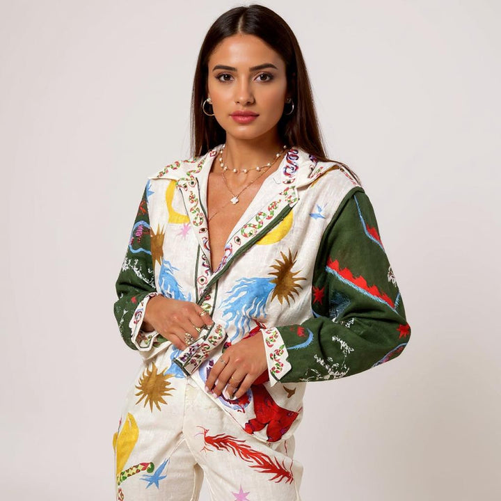 ARIANA™ | Hemd und elastische Hosen