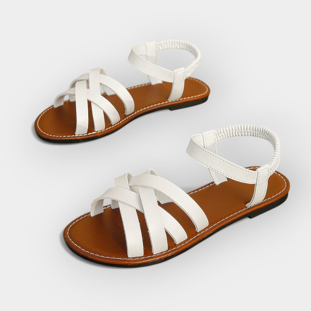 Handgefertigte Sandalen mit verstellbaren Riemen