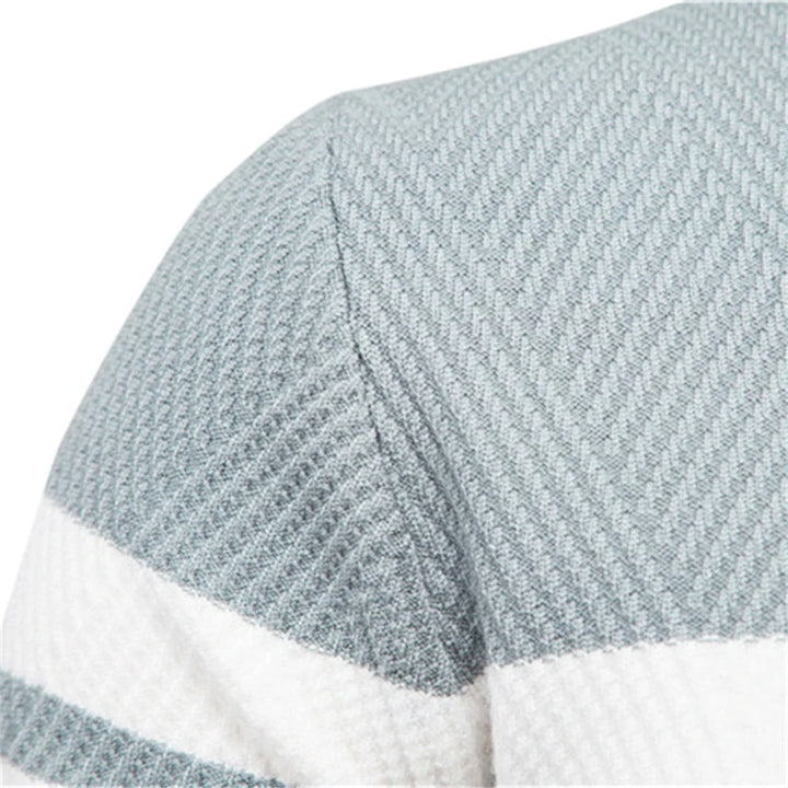 Sam | Langärmeliger Patchwork-Pullover