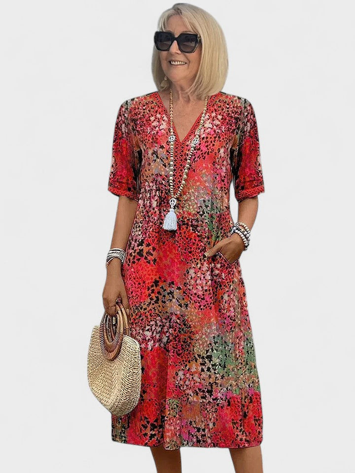 GUDRUN | Vibrator-Kleid Midi Kleid