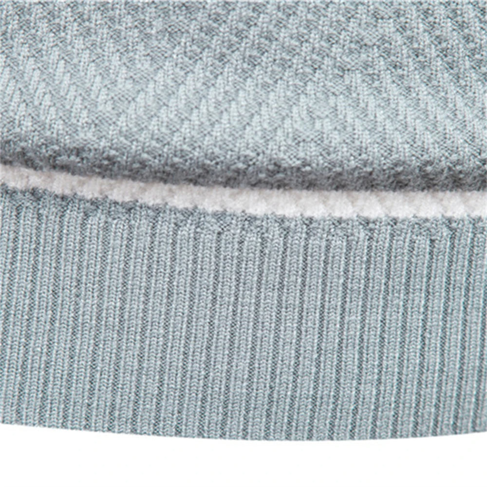 Sam | Langärmeliger Patchwork-Pullover