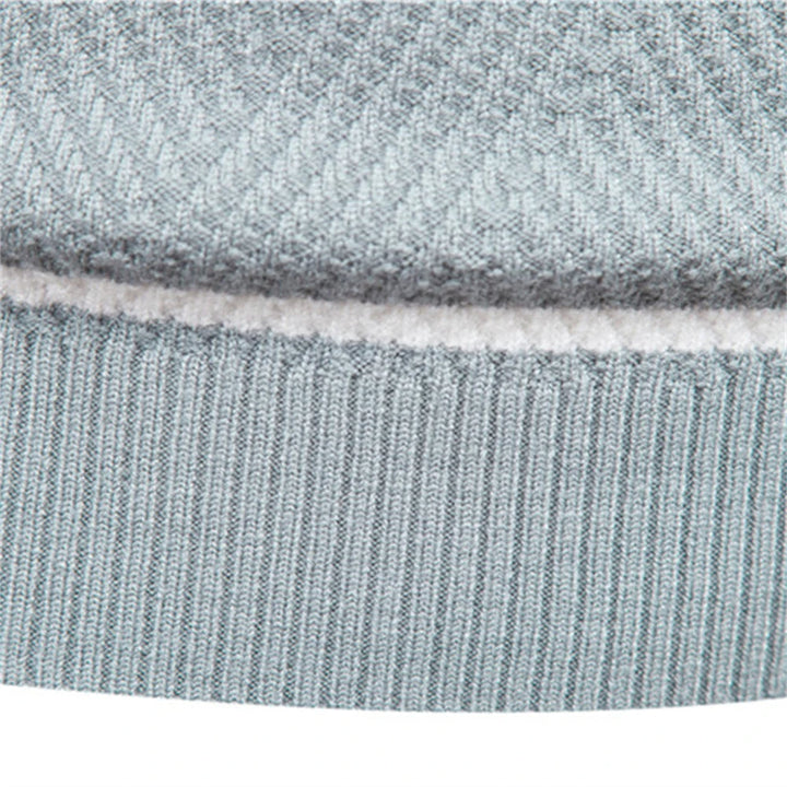 Sam | Langärmeliger Patchwork-Pullover