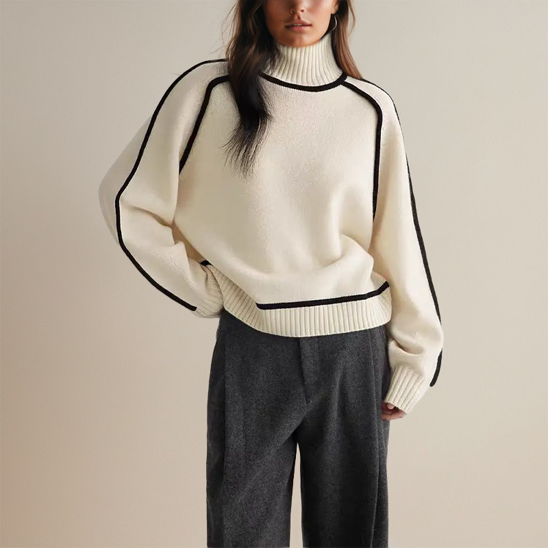 Lara | Damen Rollkragenpullover
