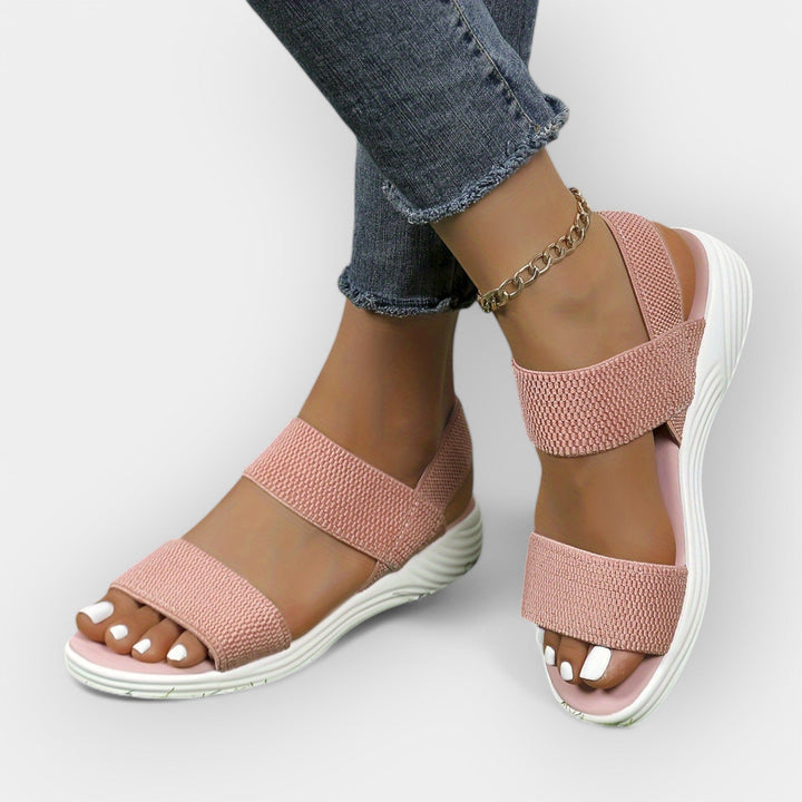 Bequeme elastische Sandalen